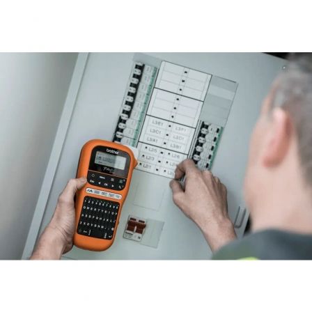 Brother P-TOUCH PT-E110VP Rotuladora Profesional con Teclado QWERTY